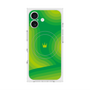 プレミアムスクエアケース with MagSafe［ CASEPLAY Winding Pattern - Green ］