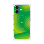 プレミアムスクエアケース with MagSafe［ CASEPLAY Winding Pattern - Green ］