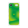 プレミアムスクエアケース with MagSafe［ CASEPLAY Winding Pattern - Green ］
