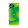 プレミアムスクエアケース with MagSafe［ CASEPLAY Winding Pattern - Green ］