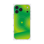 プレミアムスクエアケース with MagSafe［ CASEPLAY Winding Pattern - Green ］