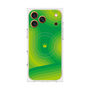 プレミアムスクエアケース with MagSafe［ CASEPLAY Winding Pattern - Green ］