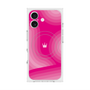 プレミアムスクエアケース with MagSafe［ CASEPLAY Winding Pattern - Pink ］