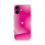 プレミアムスクエアケース with MagSafe［ CASEPLAY Winding Pattern - Pink ］