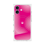 プレミアムスクエアケース with MagSafe［ CASEPLAY Winding Pattern - Pink ］