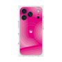 プレミアムスクエアケース with MagSafe［ CASEPLAY Winding Pattern - Pink ］