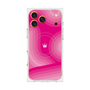 プレミアムスクエアケース with MagSafe［ CASEPLAY Winding Pattern - Pink ］