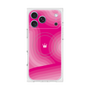 プレミアムスクエアケース with MagSafe［ CASEPLAY Winding Pattern - Pink ］