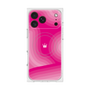 プレミアムスクエアケース with MagSafe［ CASEPLAY Winding Pattern - Pink ］