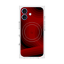 プレミアムスクエアケース with MagSafe［ CASEPLAY Winding Pattern - Red ］