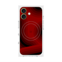 プレミアムスクエアケース with MagSafe［ CASEPLAY Winding Pattern - Red ］