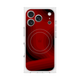 プレミアムスクエアケース with MagSafe［ CASEPLAY Winding Pattern - Red ］