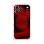 プレミアムスクエアケース with MagSafe［ CASEPLAY Winding Pattern - Red ］
