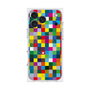 プレミアムスクエアケース with MagSafe［ CASEPLAY Rainbow Check ］