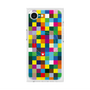 プレミアムスクエアケース with MagSafe［ CASEPLAY Rainbow Check ］