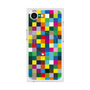 プレミアムスクエアケース with MagSafe［ CASEPLAY Rainbow Check ］
