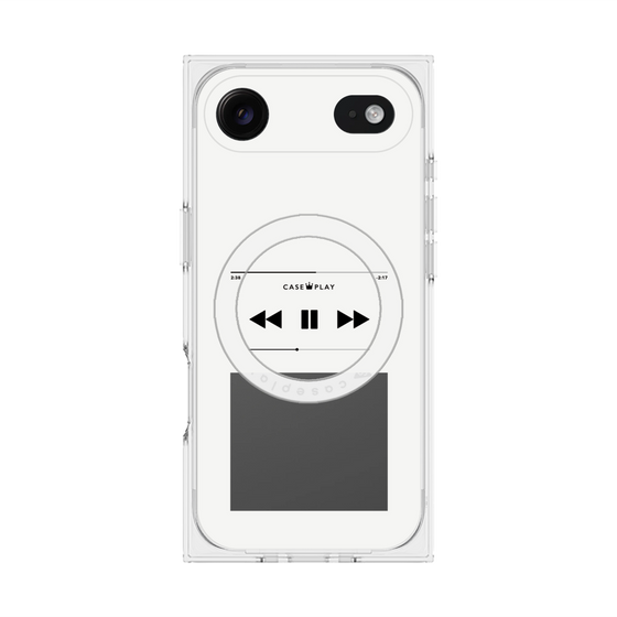 プレミアムスクエアケース with MagSafe［ Music Player ］