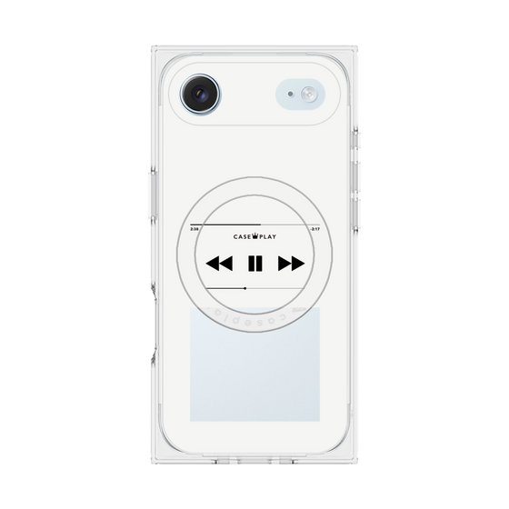 プレミアムスクエアケース with MagSafe［ Music Player ］