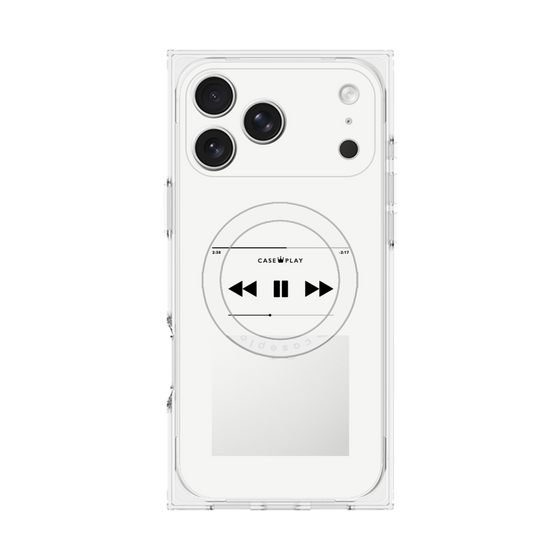 プレミアムスクエアケース with MagSafe［ Music Player ］