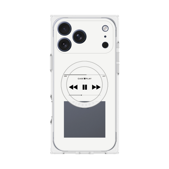 プレミアムスクエアケース with MagSafe［ Music Player ］