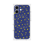 プレミアムスクエアケース with MagSafe［ Drawing Dot - Navy ］