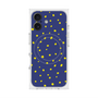 プレミアムスクエアケース with MagSafe［ Drawing Dot - Navy ］