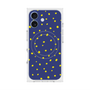 プレミアムスクエアケース with MagSafe［ Drawing Dot - Navy ］