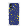 プレミアムスクエアケース with MagSafe［ Drawing Dot - Navy ］