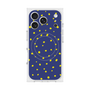 プレミアムスクエアケース with MagSafe［ Drawing Dot - Navy ］