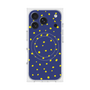 プレミアムスクエアケース with MagSafe［ Drawing Dot - Navy ］
