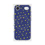 プレミアムスクエアケース with MagSafe［ Drawing Dot - Navy ］