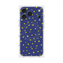 プレミアムスクエアケース with MagSafe［ Drawing Dot - Navy ］