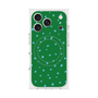 プレミアムスクエアケース with MagSafe［ Drawing Dot - Green ］