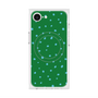 プレミアムスクエアケース with MagSafe［ Drawing Dot - Green ］