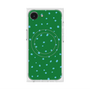 プレミアムスクエアケース with MagSafe［ Drawing Dot - Green ］