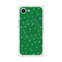 プレミアムスクエアケース with MagSafe［ Drawing Dot - Green ］