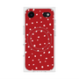 プレミアムスクエアケース with MagSafe［ Drawing Dot - Red ］