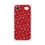 プレミアムスクエアケース with MagSafe［ Drawing Dot - Red ］