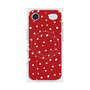 プレミアムスクエアケース with MagSafe［ Drawing Dot - Red ］