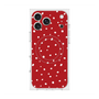 プレミアムスクエアケース with MagSafe［ Drawing Dot - Red ］