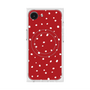 プレミアムスクエアケース with MagSafe［ Drawing Dot - Red ］