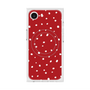 プレミアムスクエアケース with MagSafe［ Drawing Dot - Red ］