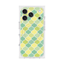 プレミアムスクエアケース with MagSafe［ Moroccan1 color - Green ］