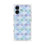 プレミアムスクエアケース with MagSafe［ Moroccan1 color - Blue ］