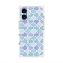 プレミアムスクエアケース with MagSafe［ Moroccan1 color - Blue ］