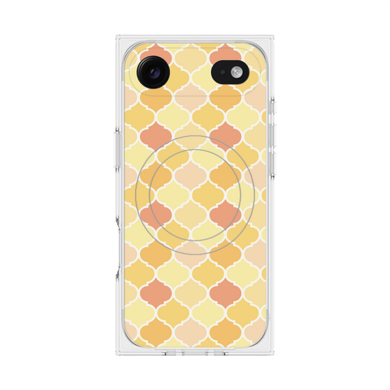 プレミアムスクエアケース with MagSafe［ Moroccan1 color - Orange ］