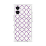 プレミアムスクエアケース with MagSafe［ Moroccan3 - Purple ］
