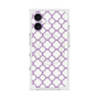 プレミアムスクエアケース with MagSafe［ Moroccan3 - Purple ］