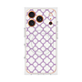 プレミアムスクエアケース with MagSafe［ Moroccan3 - Purple ］