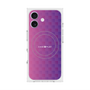 プレミアムスクエアケース with MagSafe［ CASEPLAY Check - Purple ］
